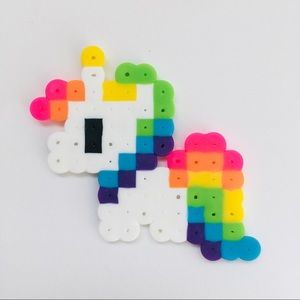 🔥FREE with ANY Purchase! Rainbow Unicorn Perler